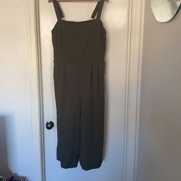 Torrid Green Pinafore Jumpsuit - Picture 6 of 16